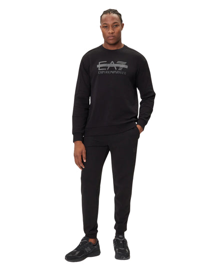 EA7 Felpa Modern Fit Uomo Nero