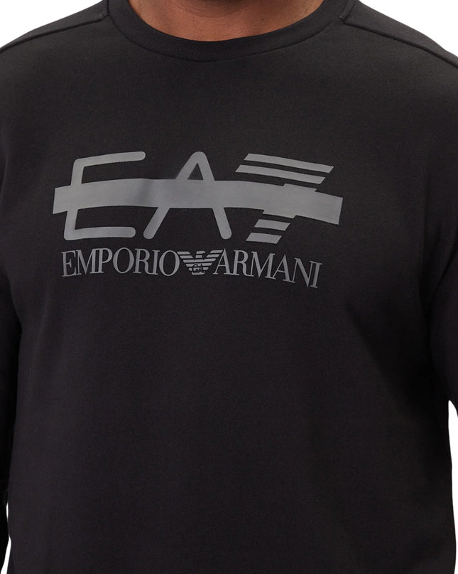 EA7 Felpa Modern Fit Uomo Nero