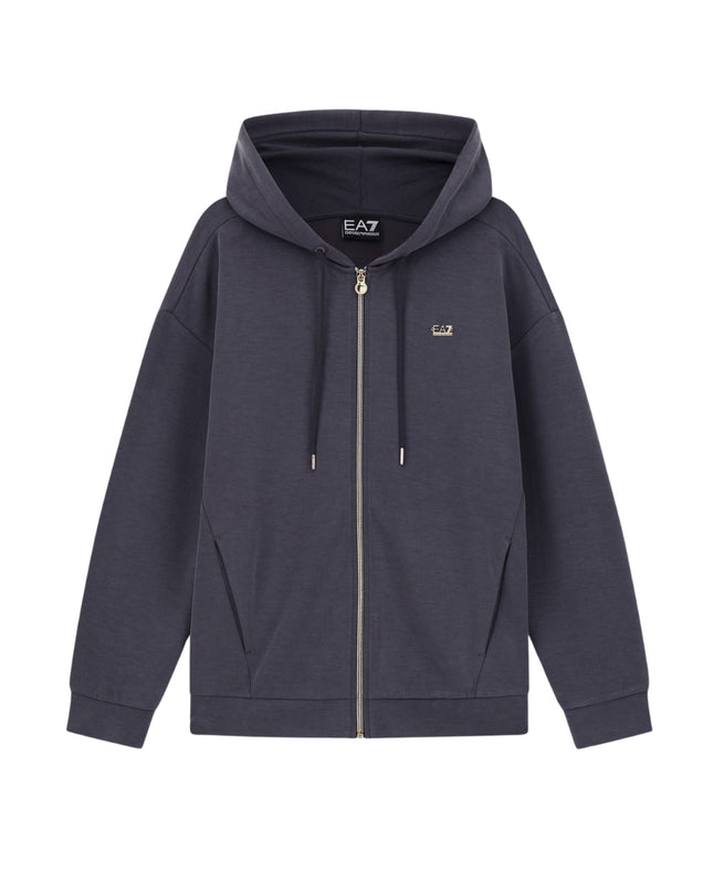 EA7 Felpa Core Lady Donna Grigio