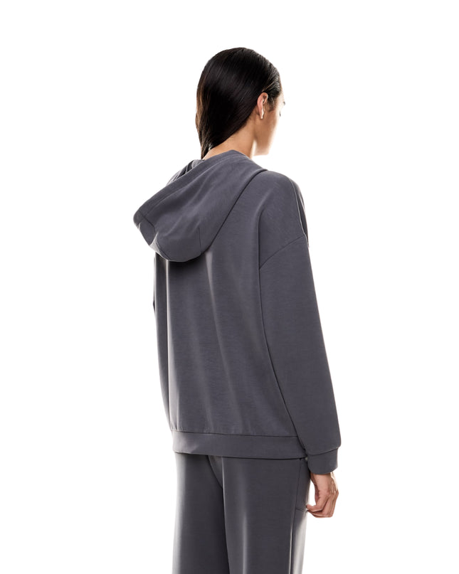 EA7 Felpa Core Lady Donna Grigio