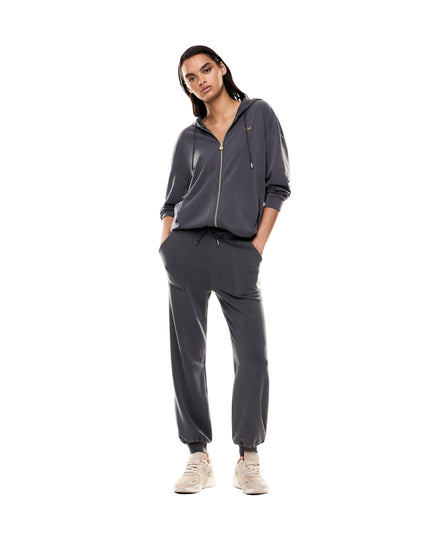 EA7 Felpa Core Lady Donna Grigio