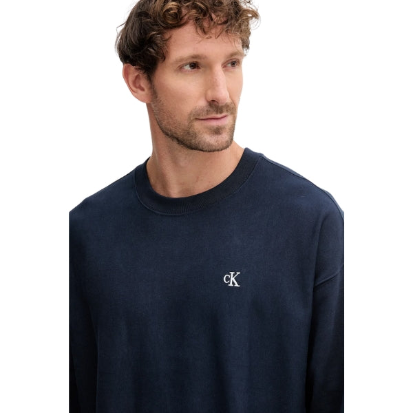 Calvin Klein Felpa Uomo Dark Sapphire LV04RC277G