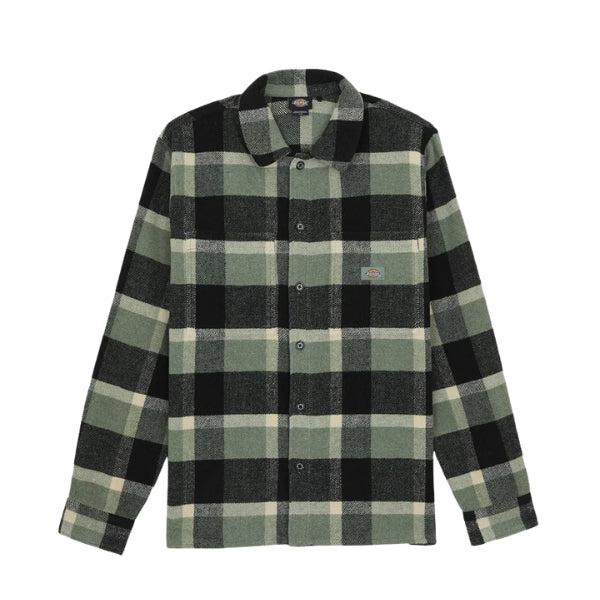 Dickies Plaid Coaling Camicia Uomo  Sea Spray
