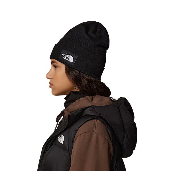 The North Face Berretto In Tessuto Riciclato Nero