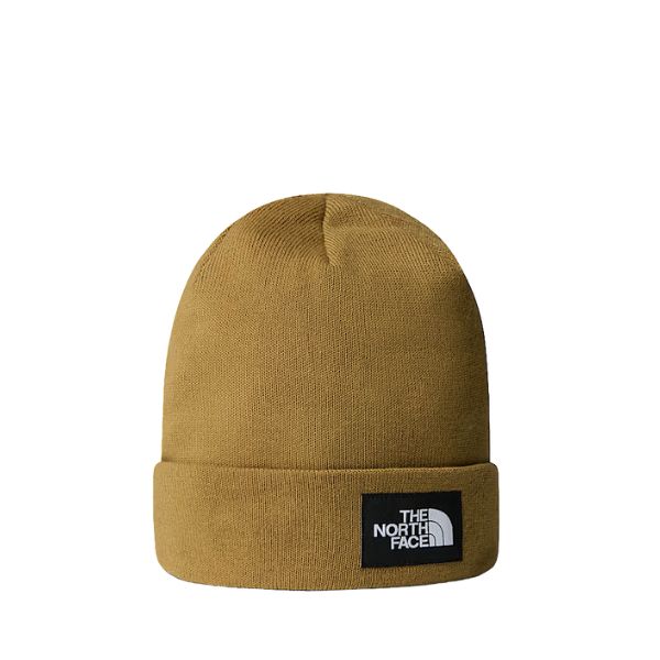 The North Face Berretto In Tessuto Riciclato Marrone