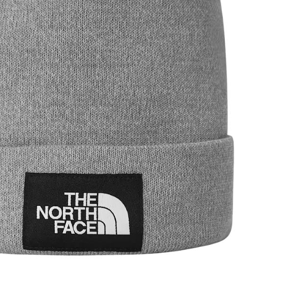 The North Face Berretto In Tessuto Riciclato Grigio
