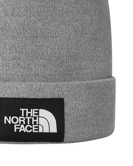 The North Face Berretto In Tessuto Riciclato Grigio