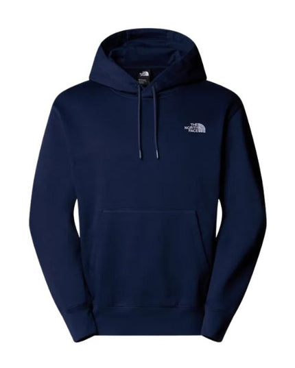 The North Face Felpa Simple Dome Con Cappuccio Uomo Blu