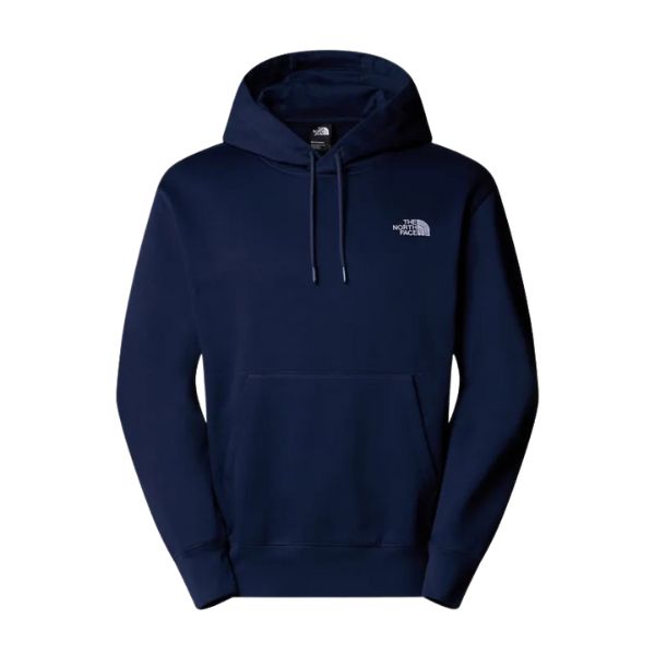 The North Face Felpa Simple Dome Con Cappuccio Uomo Blu