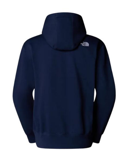 The North Face Felpa Simple Dome Con Cappuccio Uomo Blu