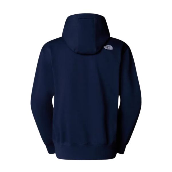 The North Face Felpa Simple Dome Con Cappuccio Uomo Blu