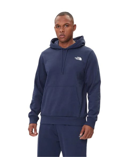 The North Face Felpa Simple Dome Con Cappuccio Uomo Blu