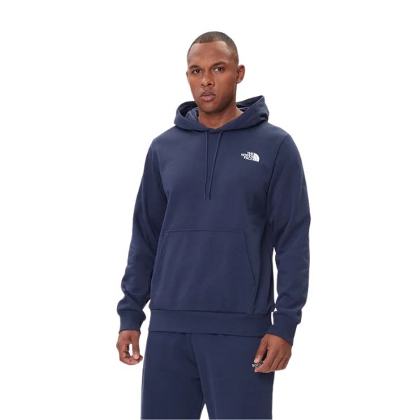 The North Face Felpa Simple Dome Con Cappuccio Uomo Blu