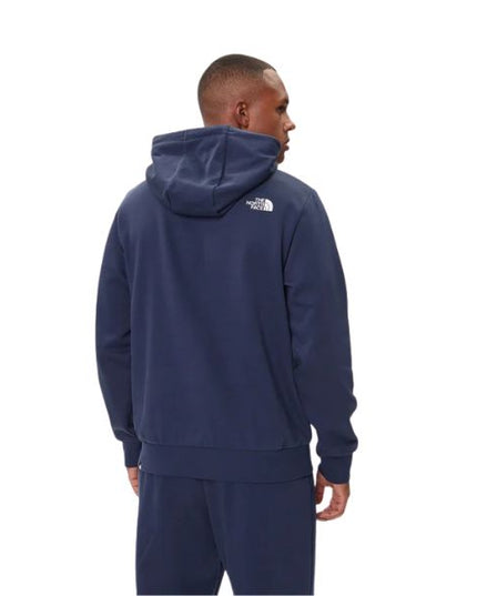 The North Face Felpa Simple Dome Con Cappuccio Uomo Blu
