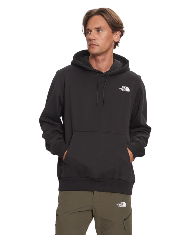 The North Face Felpa Simple Dome Con Cappuccio Uomo Nero