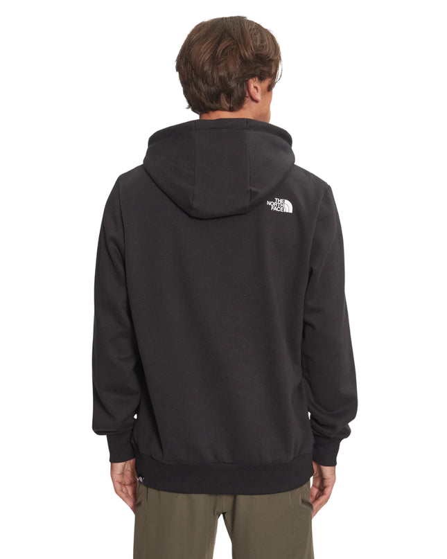 The North Face Felpa Simple Dome Con Cappuccio Uomo Nero