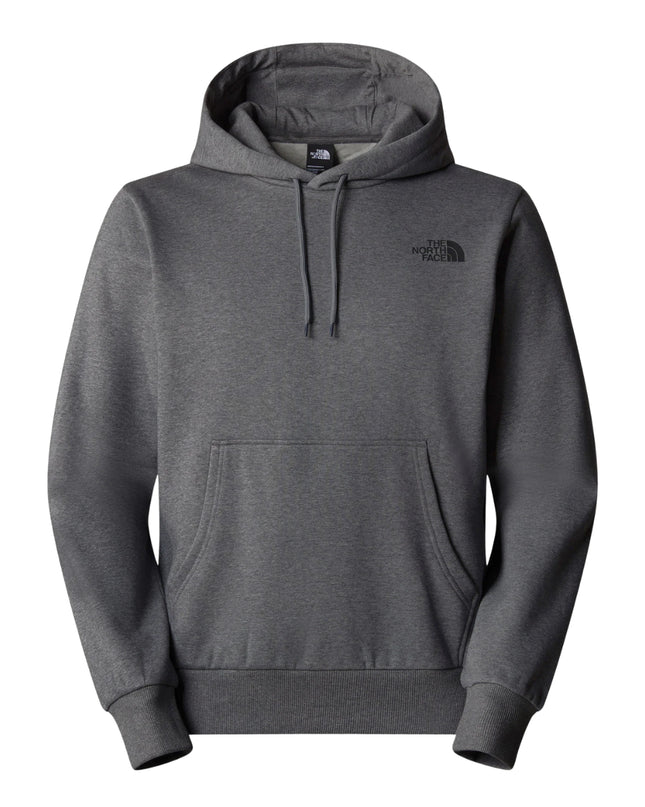The North Face Felpa Con Cappuccio Simple Dome Uomo Grigio