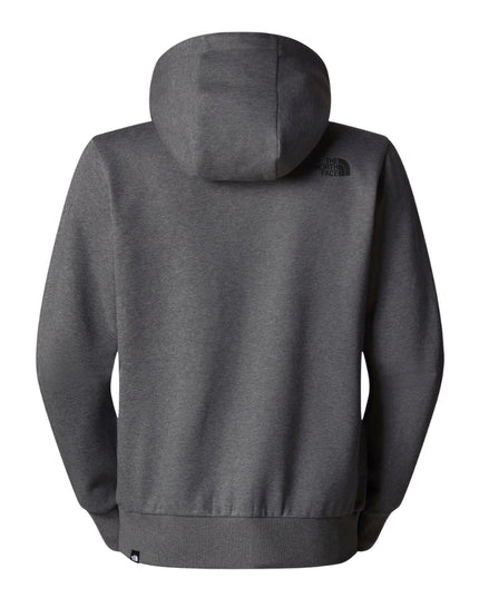 The North Face Felpa Con Cappuccio Simple Dome Uomo Grigio
