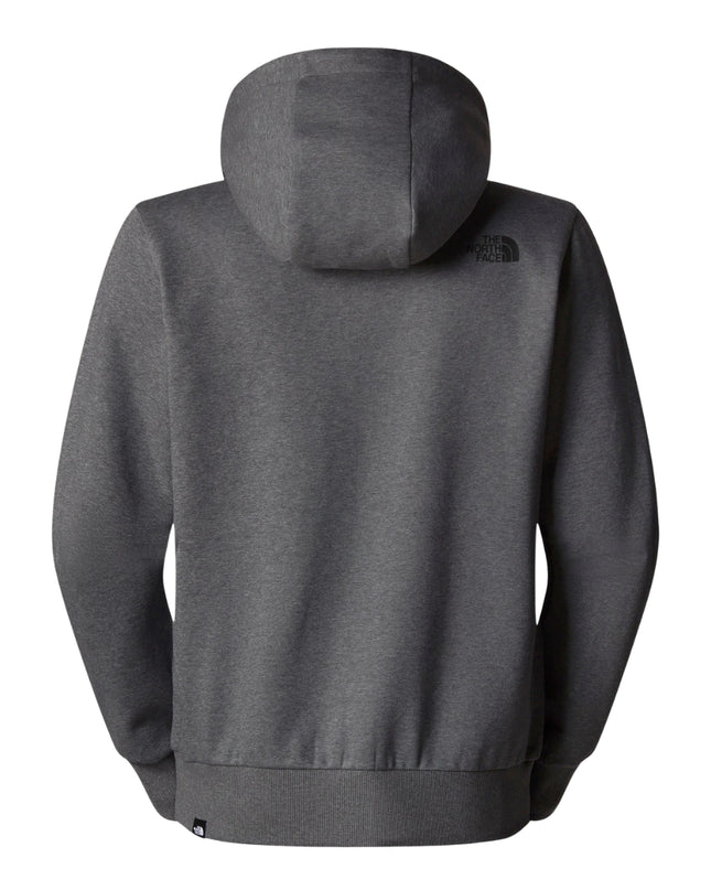 The North Face Felpa Con Cappuccio Simple Dome Uomo Grigio