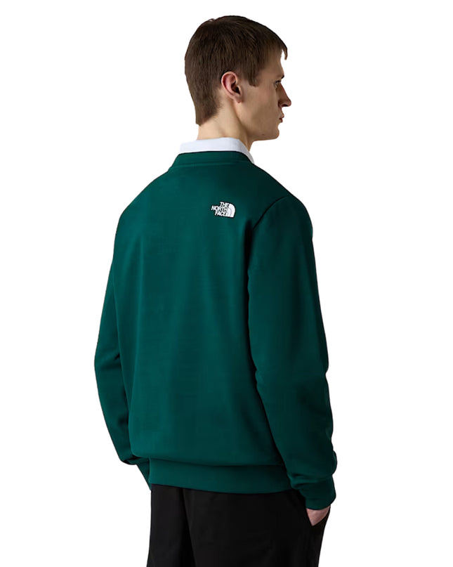 The North Face Felpa Simple Dome Uomo Verde