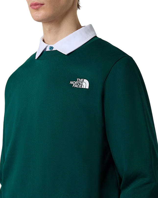 The North Face Felpa Simple Dome Uomo Verde
