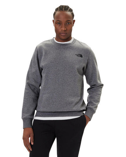 The North Face Felpa Simple Dome Uomo Grigio