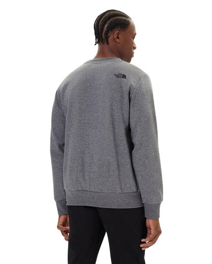 The North Face Felpa Simple Dome Uomo Grigio