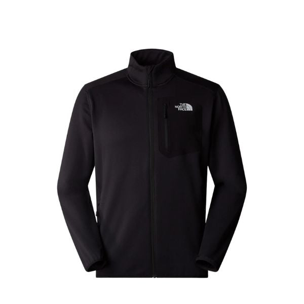The North Face Pile Con Cerniera Integrale Nero