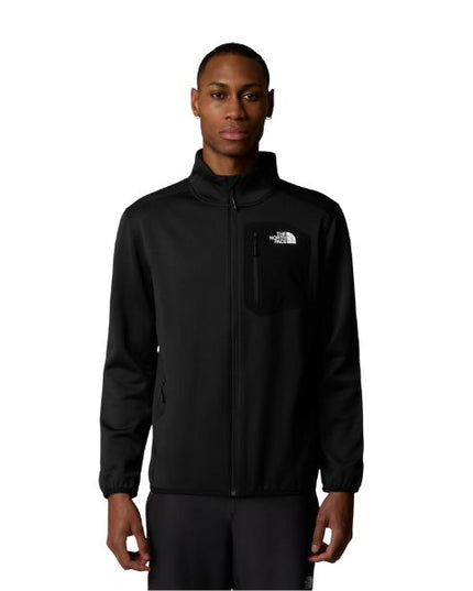 The North Face Pile Con Cerniera Integrale Nero