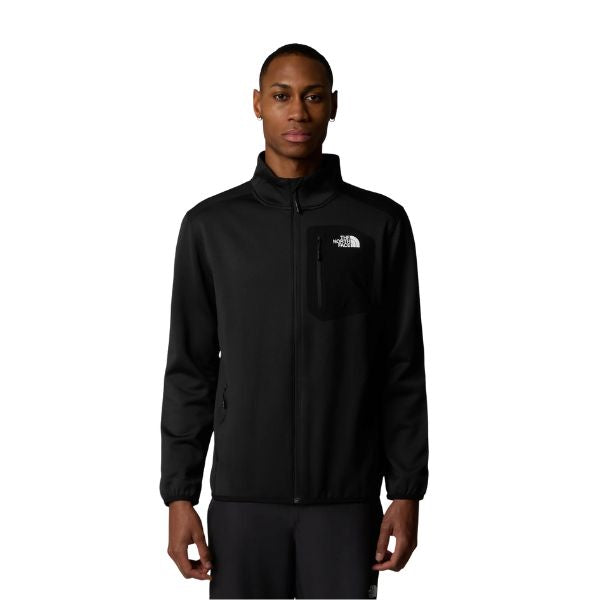 The North Face Pile Con Cerniera Integrale Nero