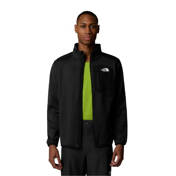 The North Face Pile Con Cerniera Integrale Nero