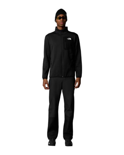 The North Face Pile Con Cerniera Integrale Nero