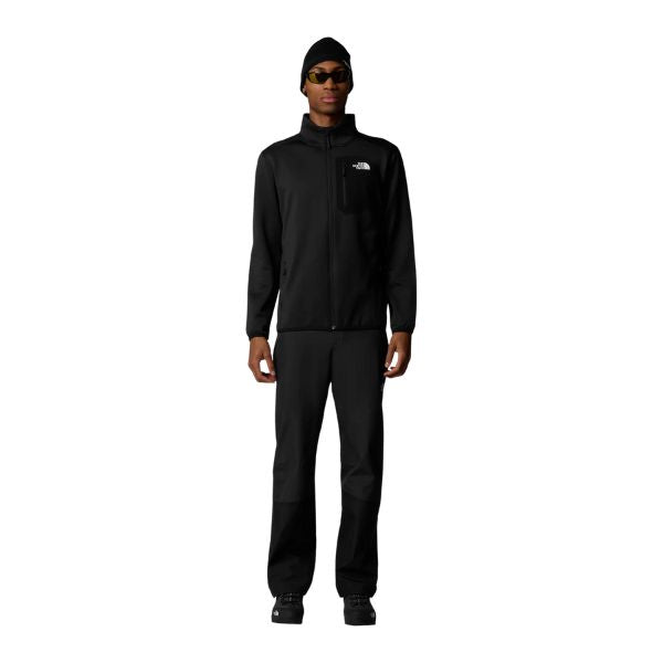 The North Face Pile Con Cerniera Integrale Nero