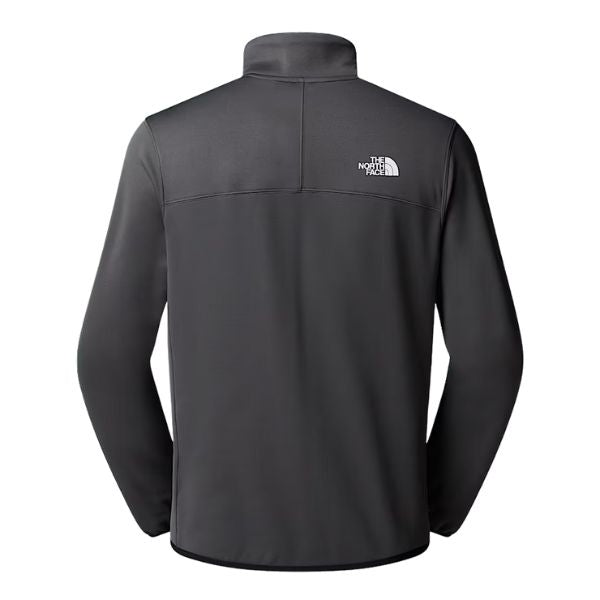 The North Face Pile Con Cerniera Integrale Grigio