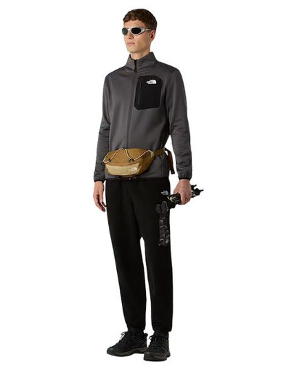 The North Face Pile Con Cerniera Integrale Grigio