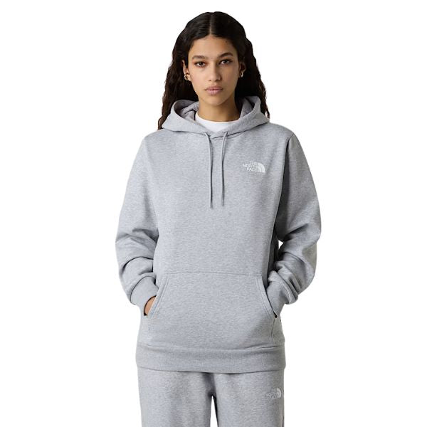 The North Face Simple Dme felpa con cappuccio grigia