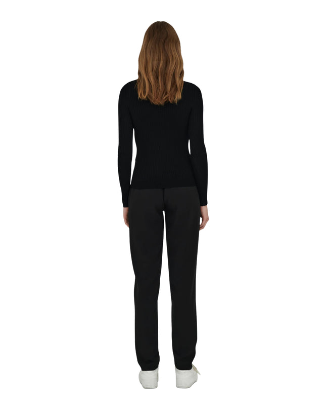 Only Onlkarol Maglia Donna Pullover Nero