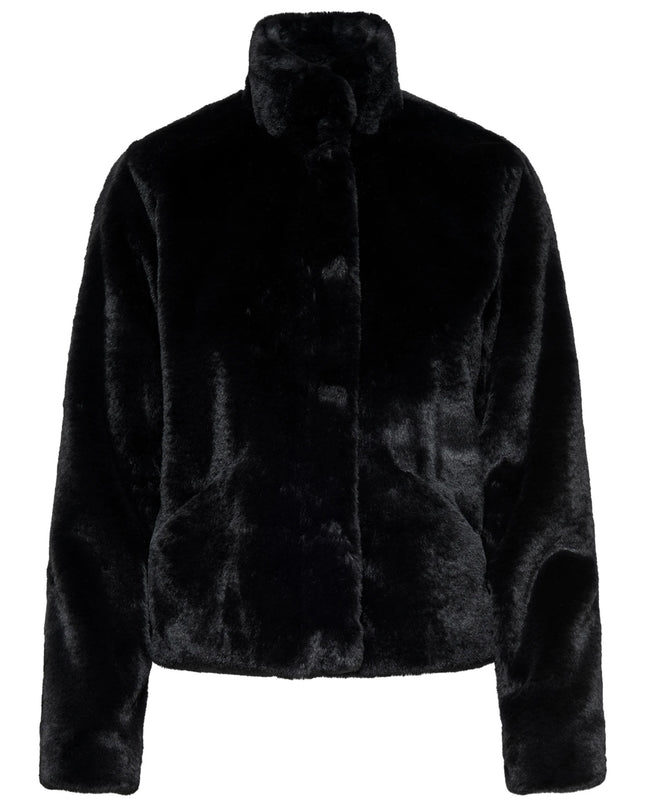 Only Onlnewvida Giacca Donna Ecopelliccia Nero