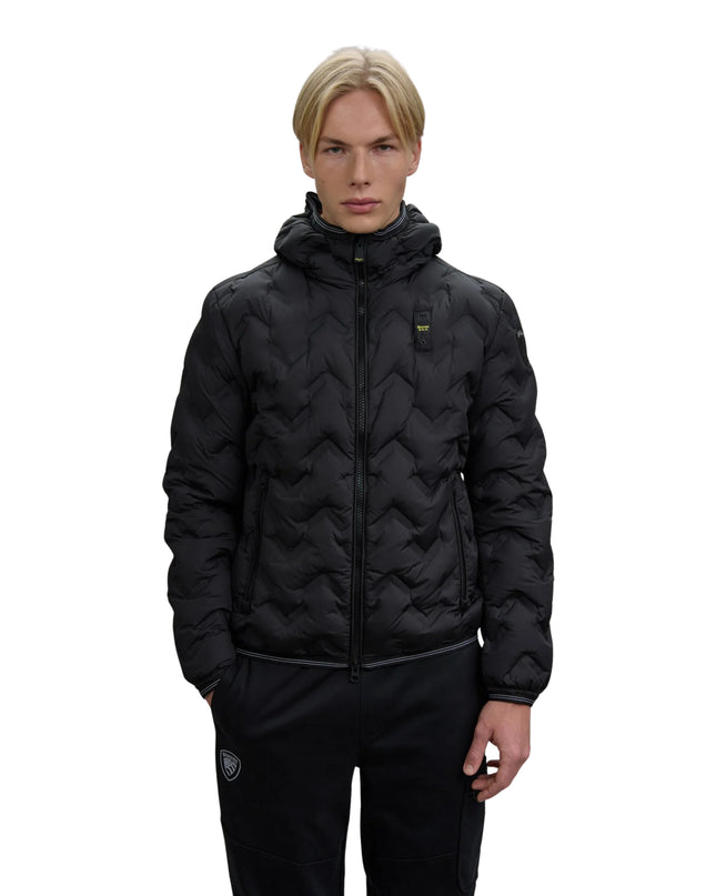 Blauer Pierj giubbino corto imbottito piuma