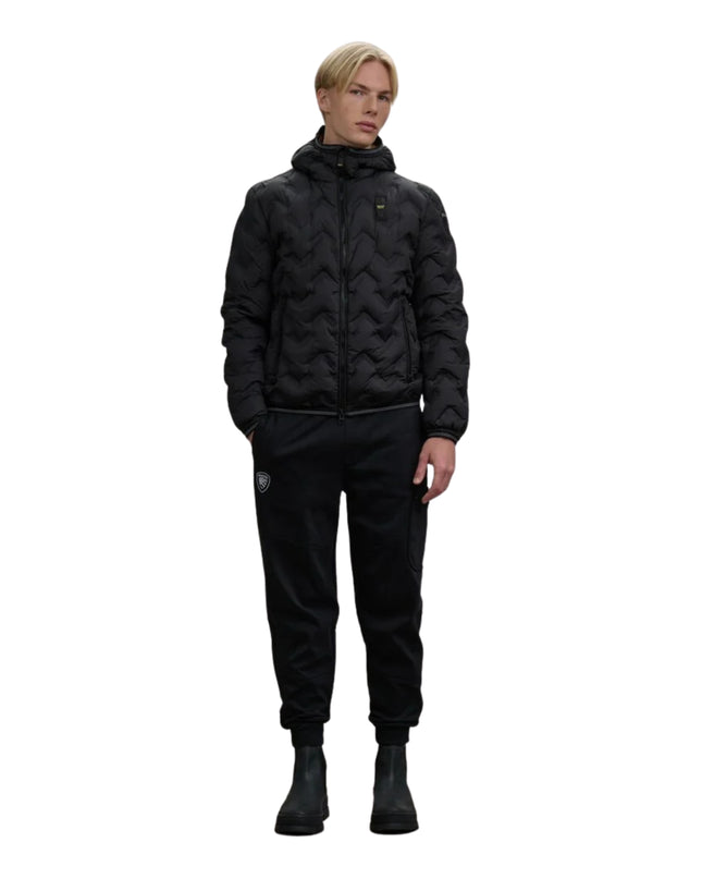 Blauer Pierj giubbino corto imbottito piuma