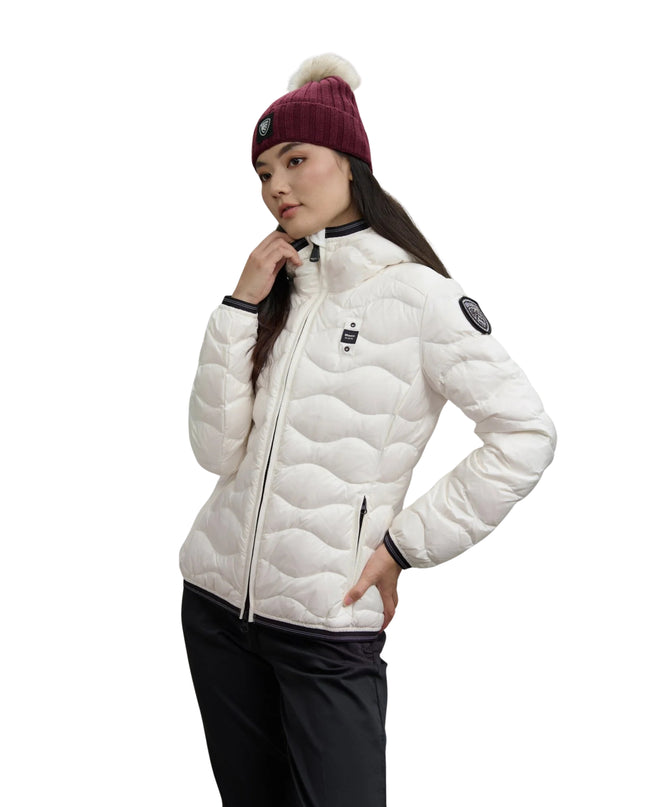 Blauer Camelia giubbino corto imbottito piuma donna