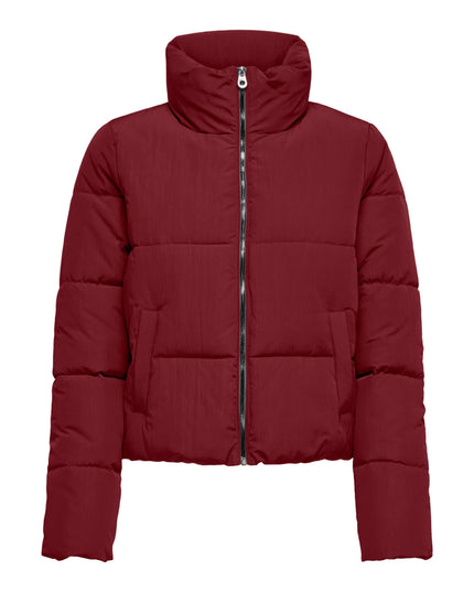 Only Onldolly Giacca Donna Piumino Bordeaux