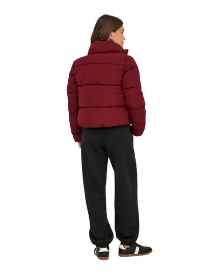 Only Onldolly Giacca Donna Piumino Bordeaux