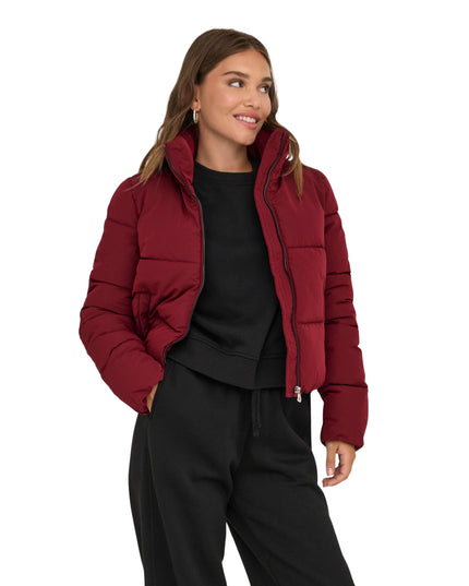 Only Onldolly Giacca Donna Piumino Bordeaux