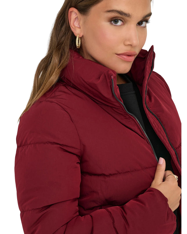 Only Onldolly Giacca Donna Piumino Bordeaux