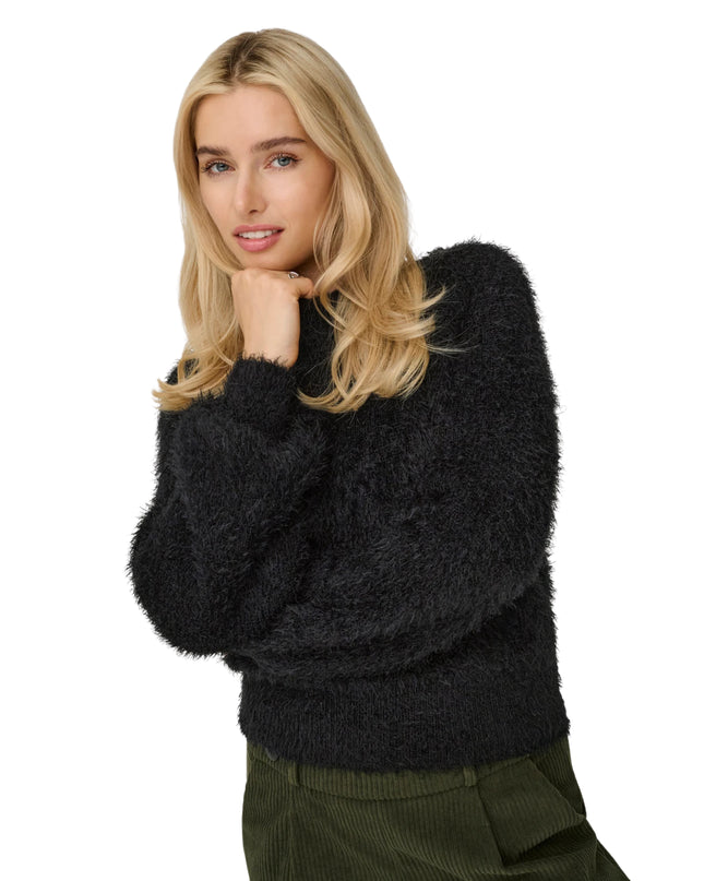 Only Onllulu Maglia Donna Pullover Nero