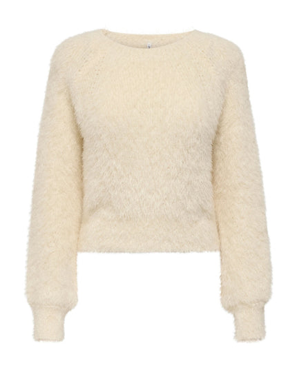 Only Onllulu Maglia Donna Pullover Beige