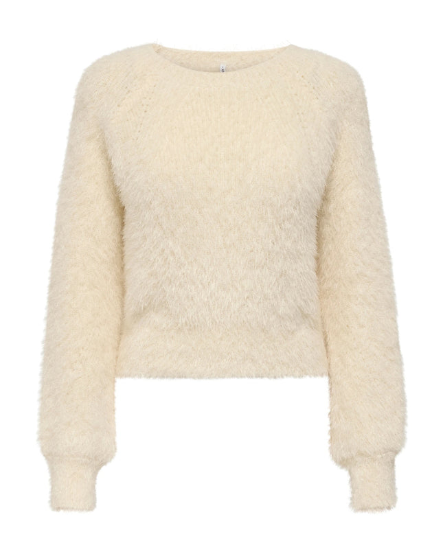 Only Onllulu Maglia Donna Pullover Beige