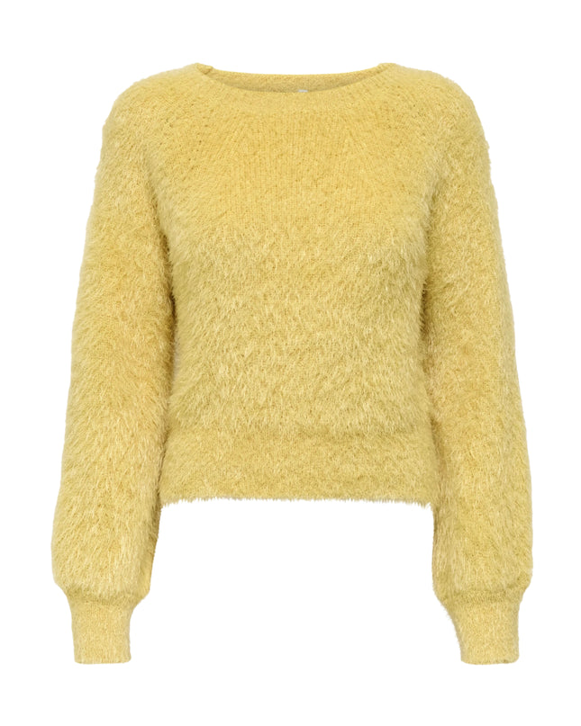 Only Onllulu Maglia Donna Pullover Giallo