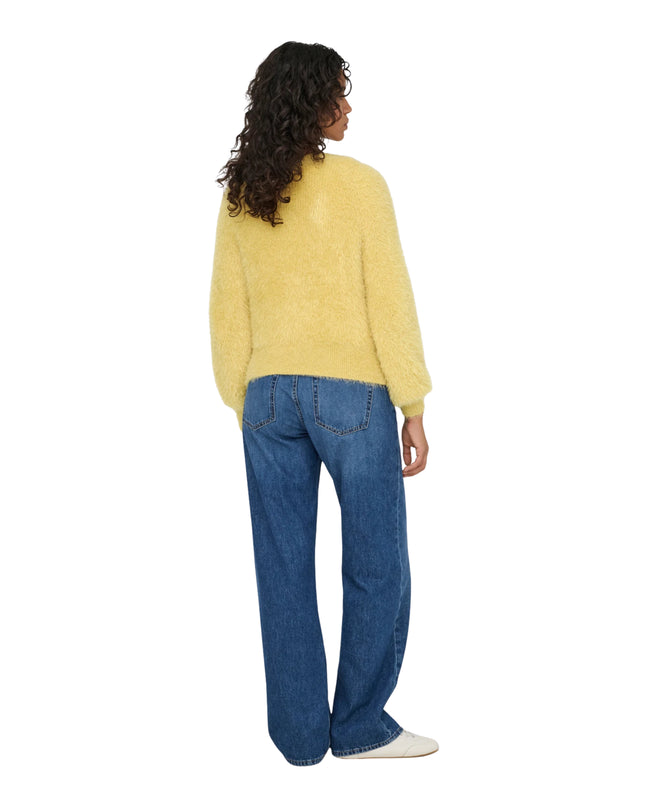 Only Onllulu Maglia Donna Pullover Giallo